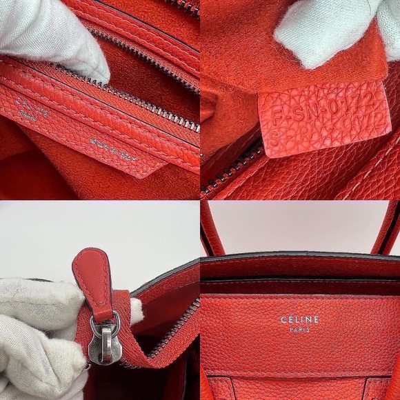 Authentic Celine mini luggage tote - Picture 12 of 16